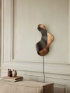 Ferm Living - Oyster Vegglampe, Svart aluminium thumbnail