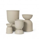 Ferm Living - Hourglass Pot Cashmere, Small thumbnail