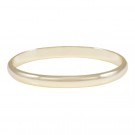 Snö of Sweden - Domino Wide Oval Armring i forgylt messing thumbnail