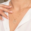 Pan Jewelry - Smykke i sølv med zirkonia hjerte thumbnail