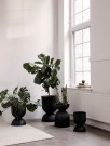 Ferm Living - Hourglass Pot Black, Medium thumbnail