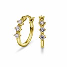 Pan Jewelry - Venezia Øreringer i forgylt sølv thumbnail