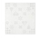 Juna - Natale stoffserviett offwhite, 4stk thumbnail