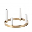 Ferm Living - Candle Holder Circle, Brass thumbnail