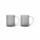 Ferm Living - Still Mug Set of 2, Smoked Grey thumbnail