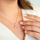 Pan Jewelry - Smykke i forgylt sølv med zirkonia thumbnail