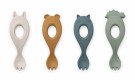 Liewood - Liva Spisegafler 4 stk, Faune Green Multi Mix thumbnail