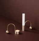 Ferm Living - Balance Tealight Holder, Brass thumbnail