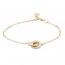Snö of Sweden - Connected Armbånd i forgylt messing thumbnail