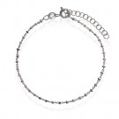 Pan Jewelry - Armbånd i rhodinert sølv med kuler thumbnail