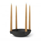 Ferm Living - Bowl Adventstake, Dark Grey thumbnail