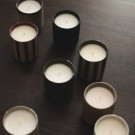 DBKD - Burn Duftlys, Creme/Brown thumbnail