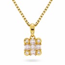 Pan Jewelry - Smykke i forgylt sølv med zirkonia thumbnail