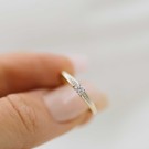 Pan Jewelry - Ring i gull med diamanter 0,13 ct WP thumbnail