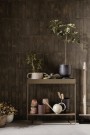 Ferm Living - Hourglass Pot Black, Extra Small thumbnail