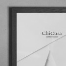 ChiCura - Ramme 70x100cm m/Glass, Svart thumbnail