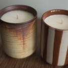 DBKD - Burn Duftlys, Creme/Brown thumbnail