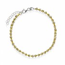 Pan Jewelry - Candy Armbånd i sølv, To-farget thumbnail