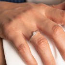 Pan Jewelry - Ring i sølv med zirkonia thumbnail