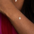 Pan Jewelry - Armbånd i sølv med zirkonia thumbnail