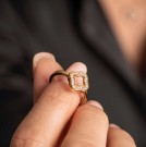 Pan Jewelry - Ring i sølv med zirkonia thumbnail