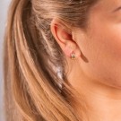 Pan Jewelry - New York Øredobber i forgylt sølv thumbnail