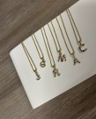 Pan Jewelry - Bokstavsmykke med zirkonia thumbnail
