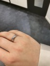 Strømmen Trend - Ring i hvitt gull med dia 0,07ct WSI thumbnail