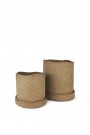 Ferm Living - Uneru Pot Ø13, Brown thumbnail