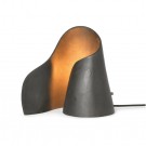 Ferm Living - Oyster Bordlampe, Svart aluminium thumbnail