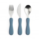 Sebra - Fanto Bestikksett 3 deler, Nordic Blue thumbnail
