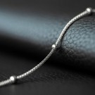 Pan Jewelry - Armbånd i rhodinert sølv med kuler thumbnail