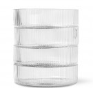 Ferm Living - Ripple Skåler 4pk, Clear thumbnail