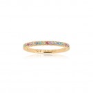 Sif Jakobs - Ellera Ring Multifarget zirkonia, 18k gullbelagt thumbnail