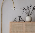 Cooee Design - Woody Bird Svart, Large thumbnail