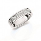 GD Forever - Giftering i hvitt gull med dia. 0,28ct WSI, 5mm thumbnail