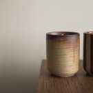 DBKD - Burn Duftlys, Creme/Brown thumbnail
