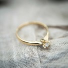 EC - Capella Ring i gull med dia 0,10ct WSI thumbnail