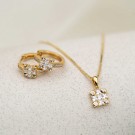 Pan Jewelry - Smykke i forgylt sølv med zirkonia thumbnail