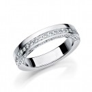 GD Forever - Giftering i hvitt gull med dia. 0,40ct WSI, 4mm thumbnail