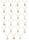 Pan Jewelry - Bokstavsmykke med zirkonia thumbnail