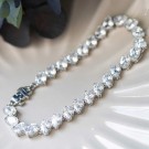 Pan Jewelry - Armbånd i sølv med hvite zirkonia thumbnail
