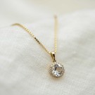 Pan Jewelry - Smykke i gull med diamanter 0,12 ct WSI thumbnail