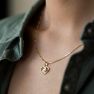 Pan Jewelry - Smykke i forgylt sølv med zirkonia hjerte thumbnail