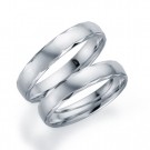 GD Forever - Giftering i hvitt gull, 4mm thumbnail