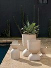 Ferm Living - Hourglass Pot Cashmere, Small thumbnail