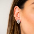 Pan Jewelry - Øredobber i sølv med zirkonia thumbnail