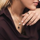 Pan Jewelry - Kløver Smykke i forgylt sølv med perlemor thumbnail