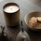 DBKD - Burn Duftlys, Creme/Brown thumbnail