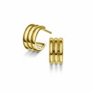 Pan Jewelry - New York Øredobber i forgylt sølv thumbnail